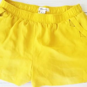 BCBG Generation Yellow Shorts